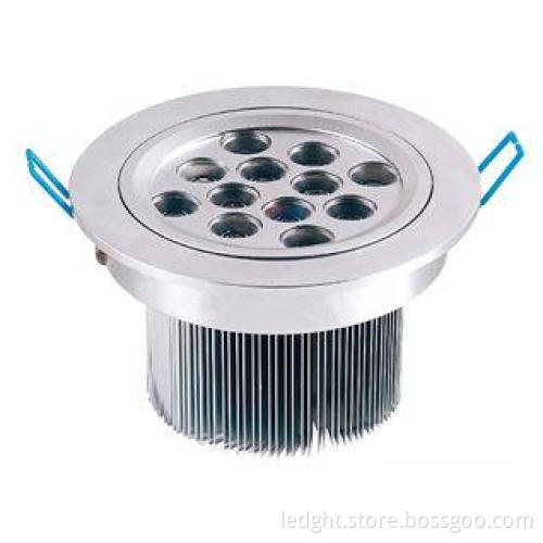 12W 50 - 60Hz 3800K, 3900K 920lm Aluminum LED Recessed Ceil